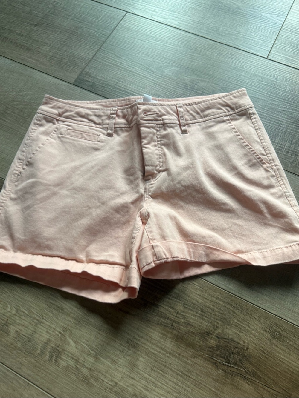 Market & Spruce Light Pink Cotton Bermuda Shorts